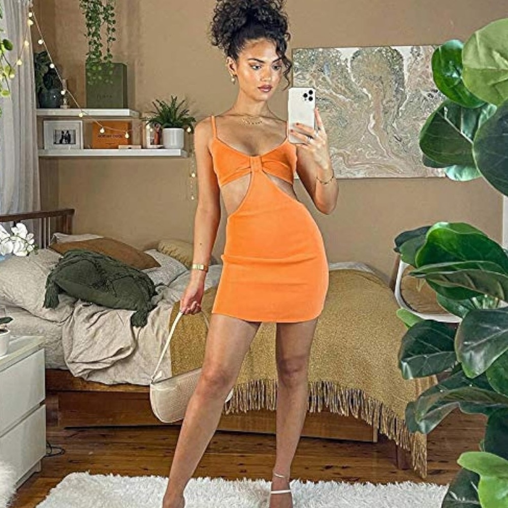 Bodycon cutout dress